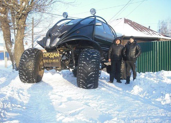 Giant Russian Car 3 Ένα τεράστιο αυτοκίνητο από τη Ρωσία