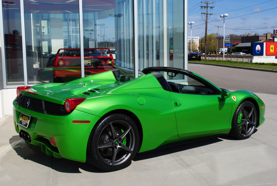 Ferrari 458 Green