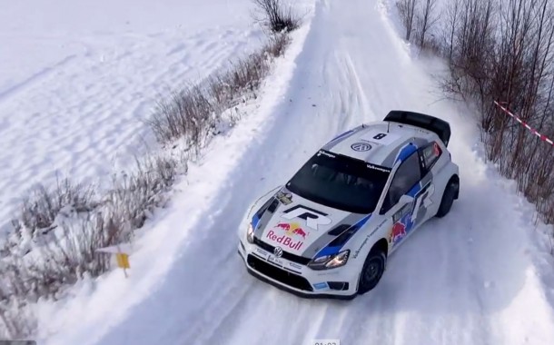 Drone at Rally Sweden 2013