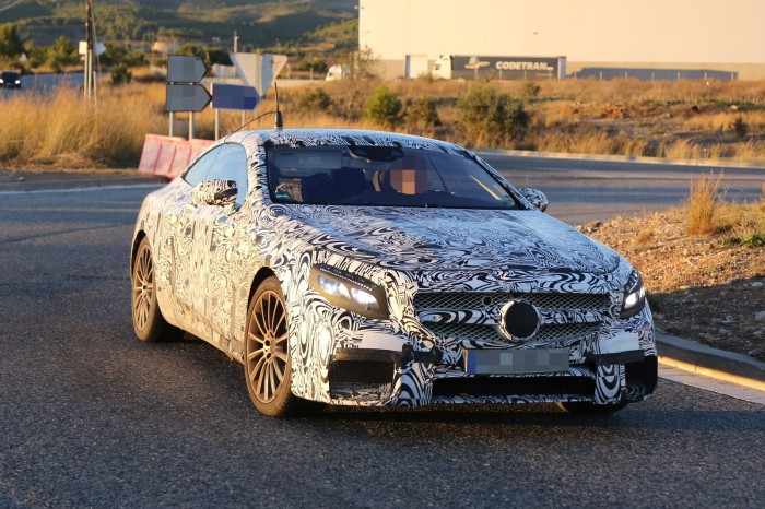 Mercedes-Benz S63 AMG Coupe 2015 Spy Photos (4)