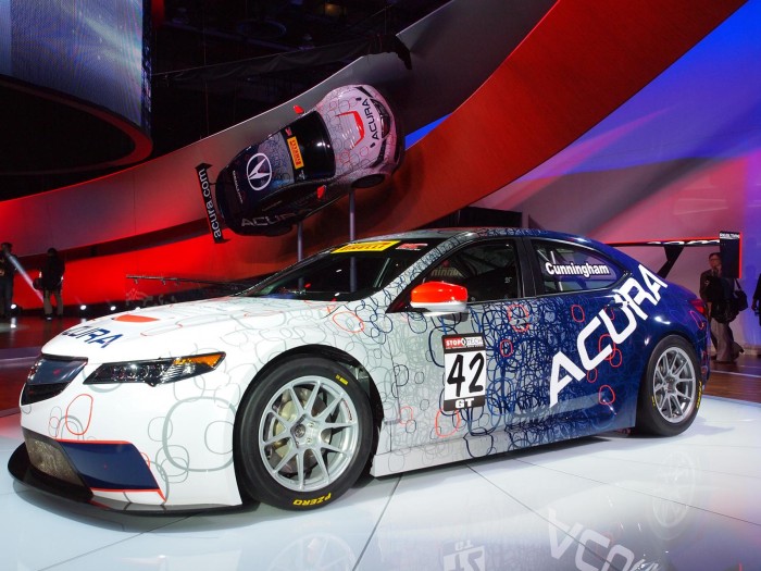Acura TLX GT Race Car Live in Detroit 2