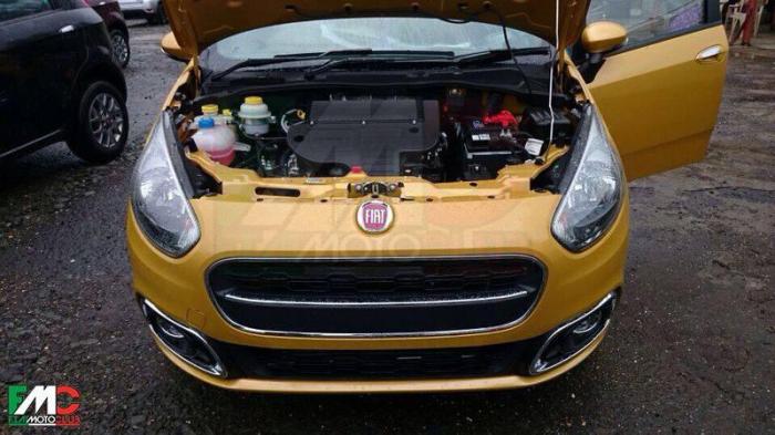 2015 Fiat Punto facelift leaked photo