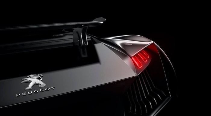 Peugeot supercar concept teaser (1)